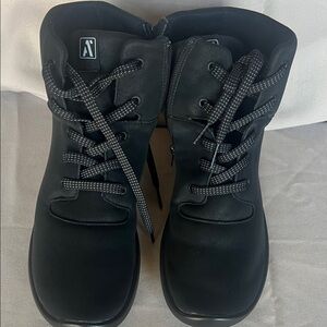 Arcopedico Black Lace-Up Boots